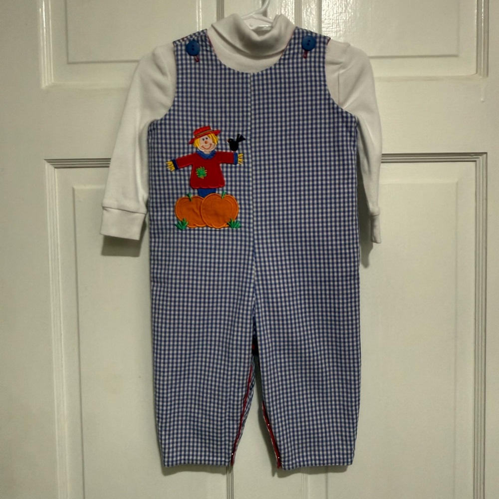 12 Month Reversible Jon Jon Fall Thanksgiving Christmas Longalls Mulberry Street